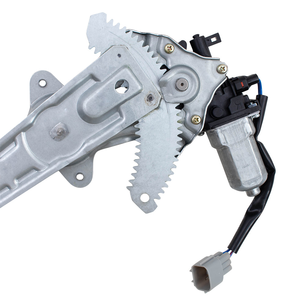 Driver Rear Power Window Regulator with Motor Compatible with 2013-2019 Sentra