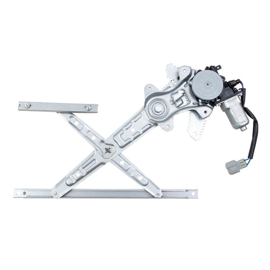 Passenger Rear Power Window Regulator with Motor Compatible with 2013-2019 Sentra