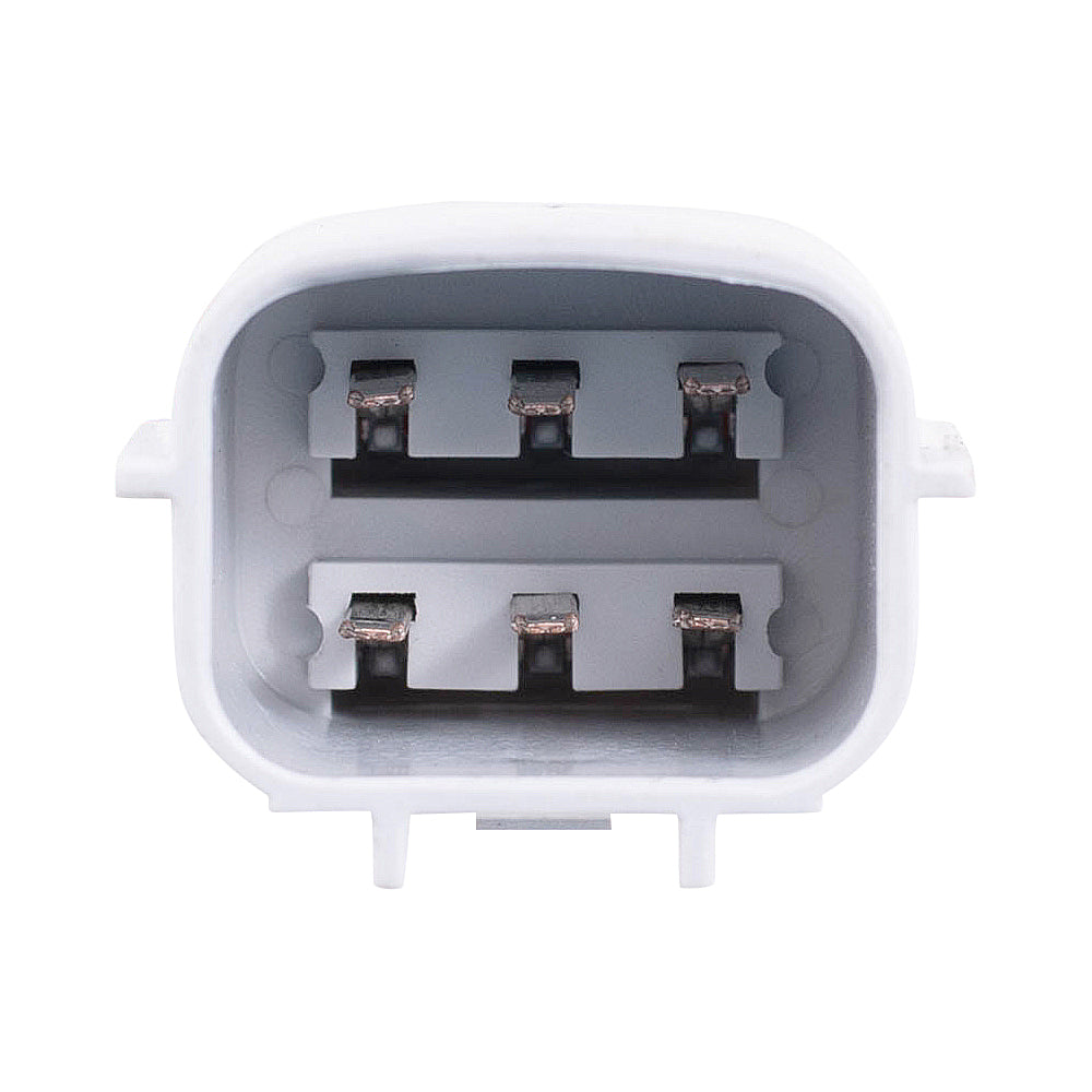 Driver Left Front Power Window Regulator With Motor 6 Pin Connector Compatible With 13-24 Leaf