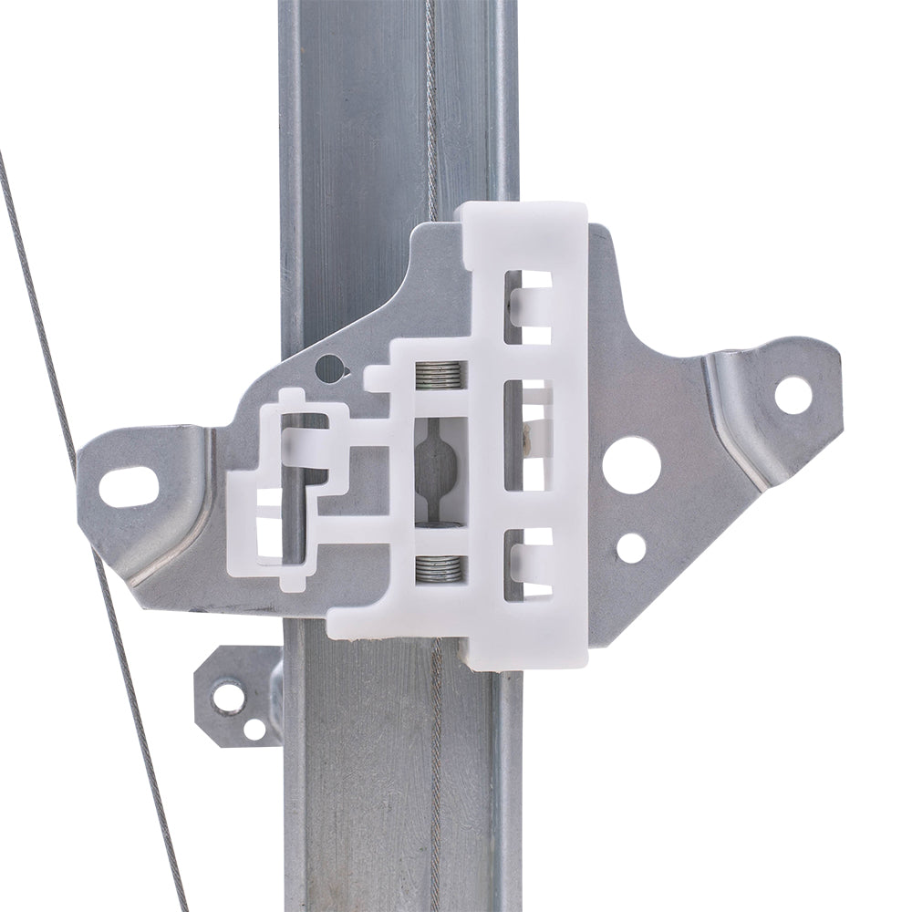 Driver Left Front Power Window Regulator With Motor 6 Pin Connector Compatible With 13-24 Leaf