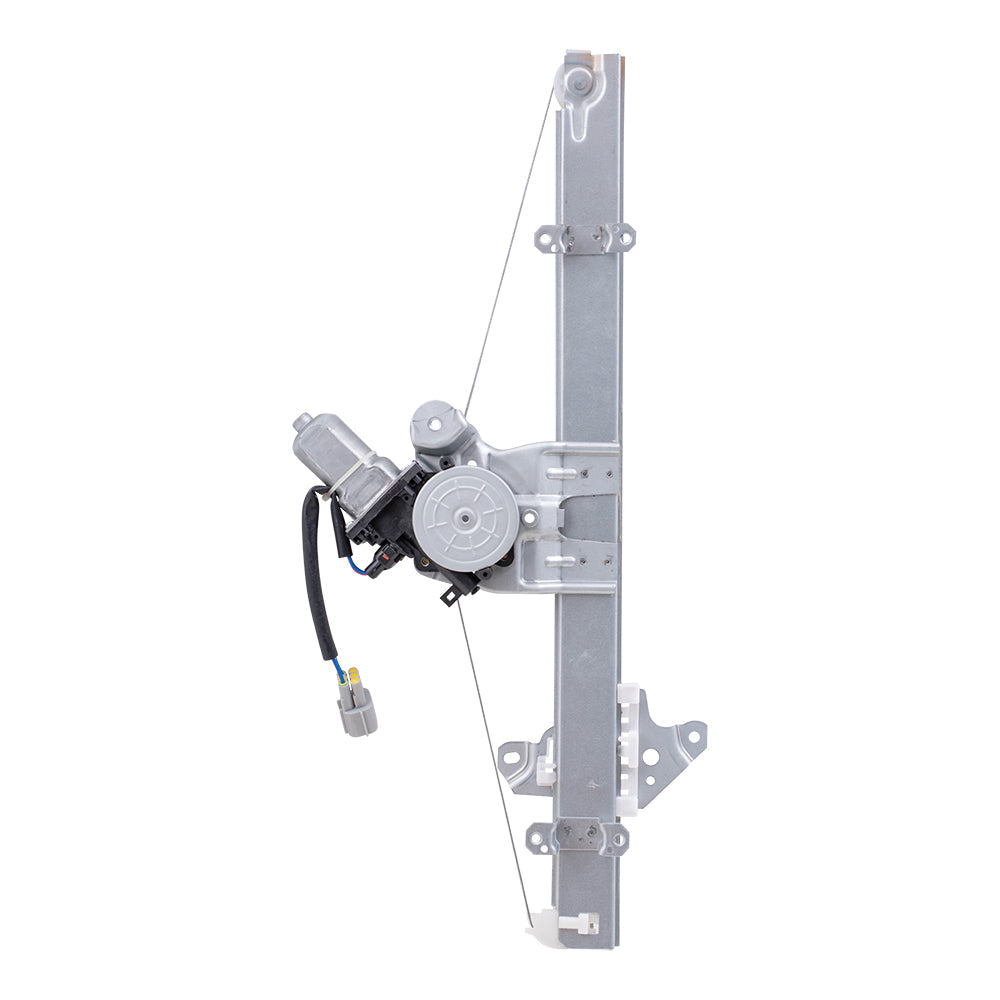 Passenger Right Front Power Window Regulator With Motor 2 Pin Connector Compatible With13-24 Leaf