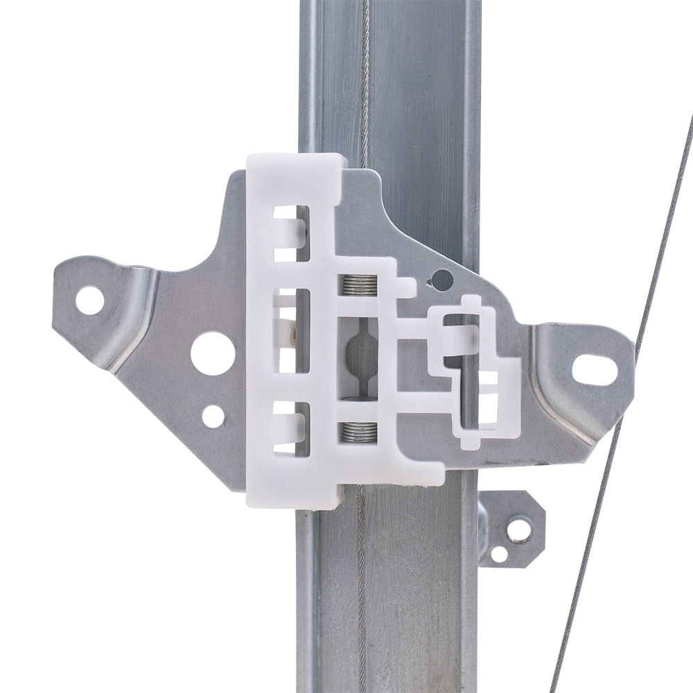 Passenger Right Front Power Window Regulator With Motor 2 Pin Connector Compatible With13-24 Leaf