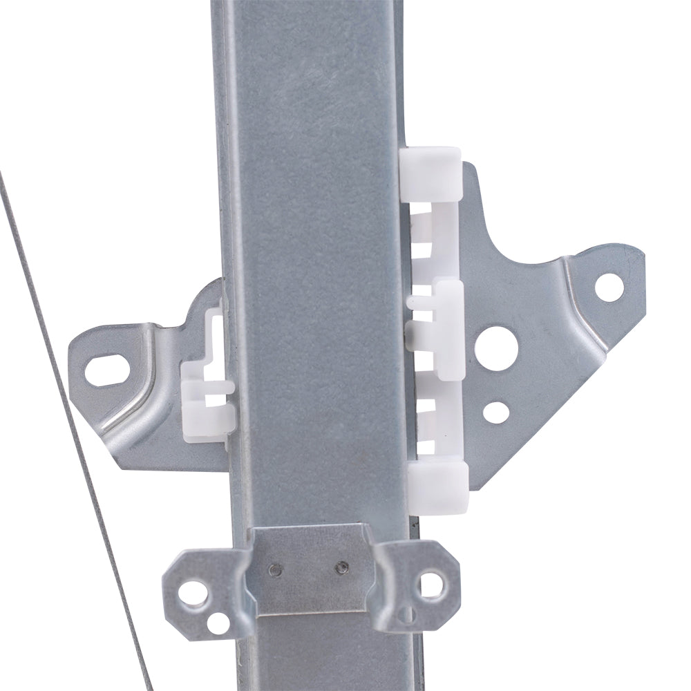 Passenger Right Front Power Window Regulator With Motor 2 Pin Connector Compatible With13-24 Leaf