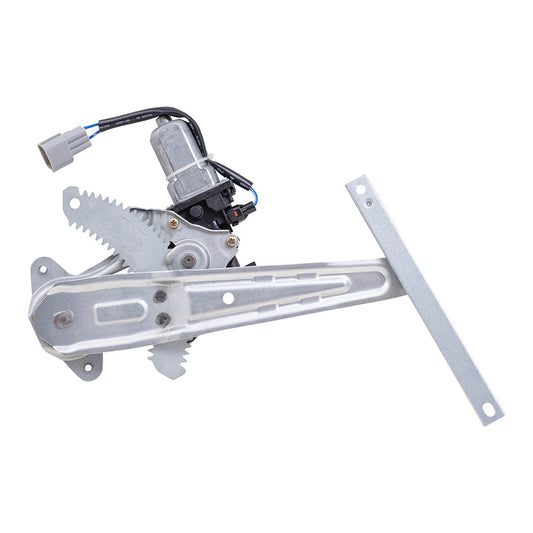 Driver Left Passenger Right Rear Power Window Regulator With Motor Set Compatible with 13-24 Leaf 20-23 Sentra