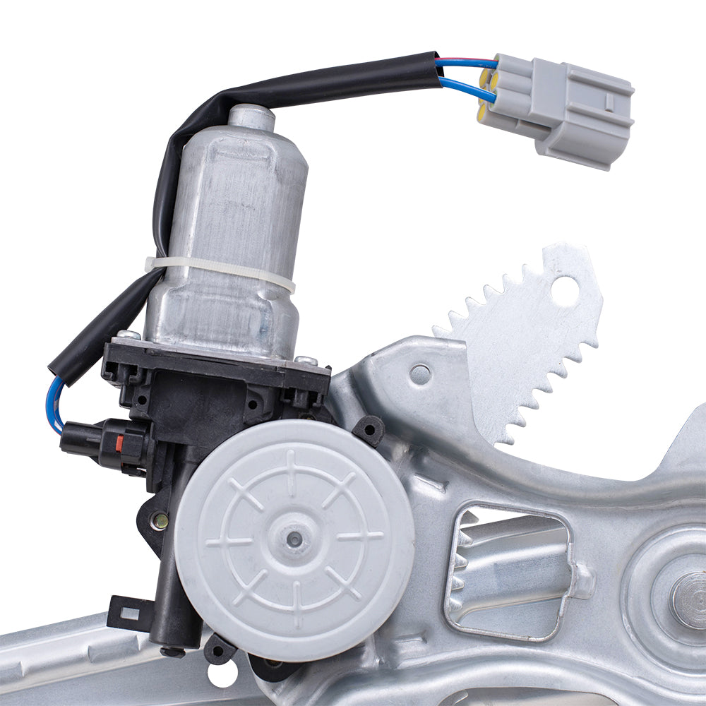 Driver Left Passenger Right Rear Power Window Regulator With Motor Set Compatible with 13-24 Leaf 20-23 Sentra