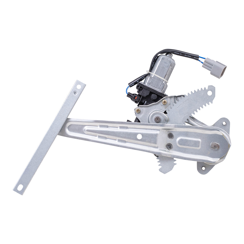 Driver Left Rear Power Window Regulator w/ Motor Compatible with 13-24 Leaf 20-23 Sentra