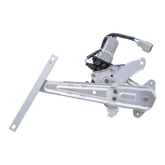 Driver Left Rear Power Window Regulator w/ Motor Compatible with 13-24 Leaf 20-23 Sentra