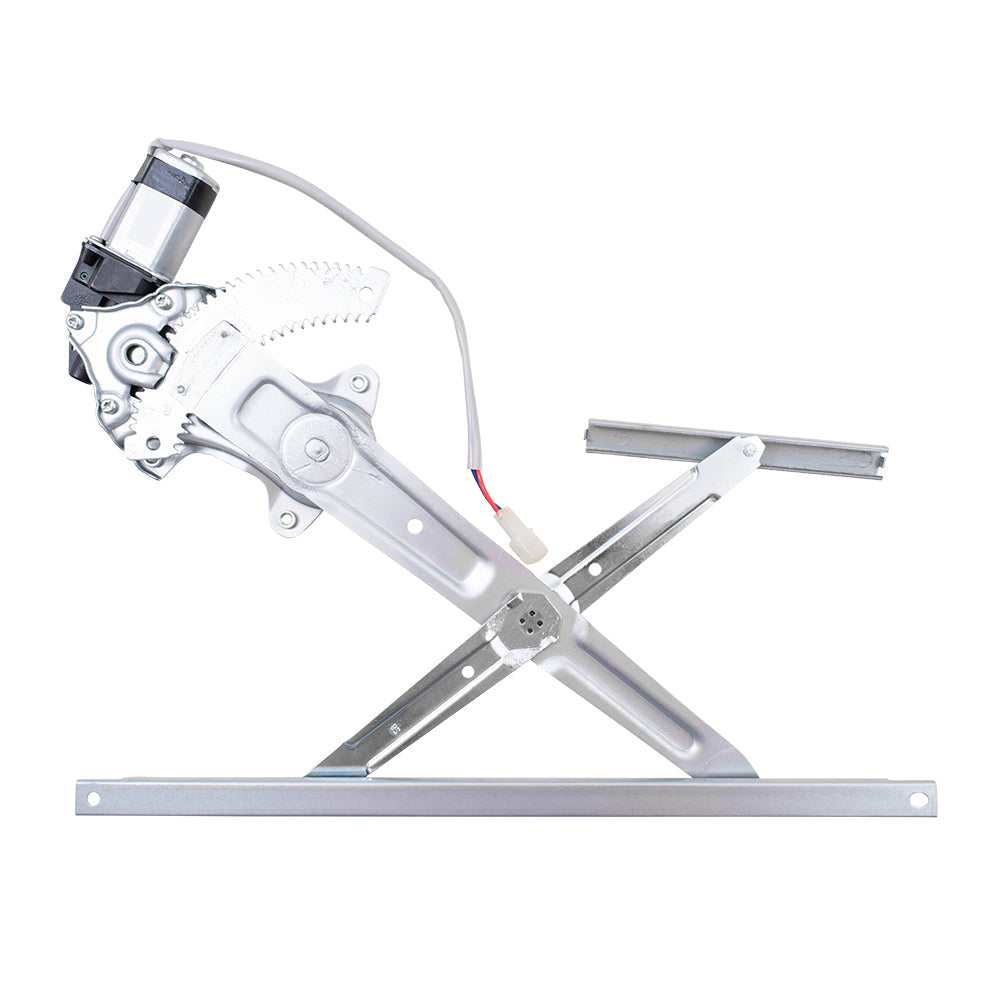 Front Driver Side Power Window Regulator with Motor Compatible with 2012-2019 Versa Sedan 2014-2019 Versa Note 2018-2024 Kicks