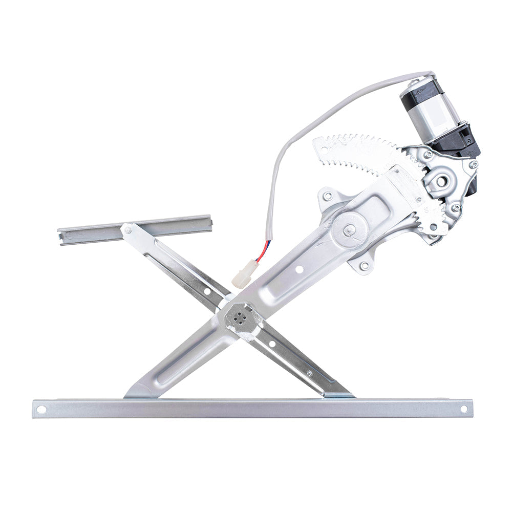 Front Passenger Side Power Window Regulator with Motor Compatible with 2012-2019 Versa Sedan 2014-2019 Versa Note 2018-2024 Kicks