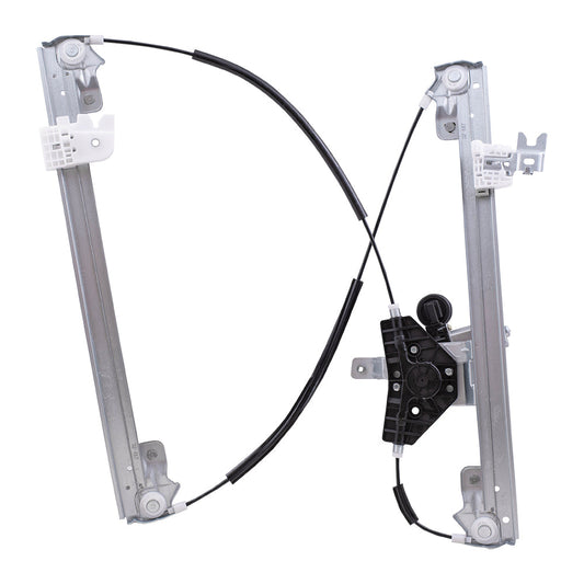 Front Driver and Passenger Side Power Window Regulators with Motor-6 Pin Connector Compatible with 2013-2020 Pathfinder & 2014 Pathfinder Hybrid