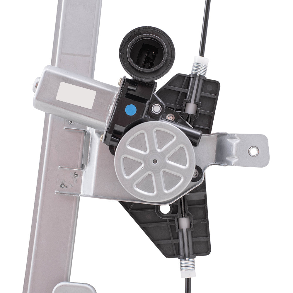 Front Driver and Passenger Side Power Window Regulators with Motor-6 Pin Connector Compatible with 2013-2020 Pathfinder & 2014 Pathfinder Hybrid