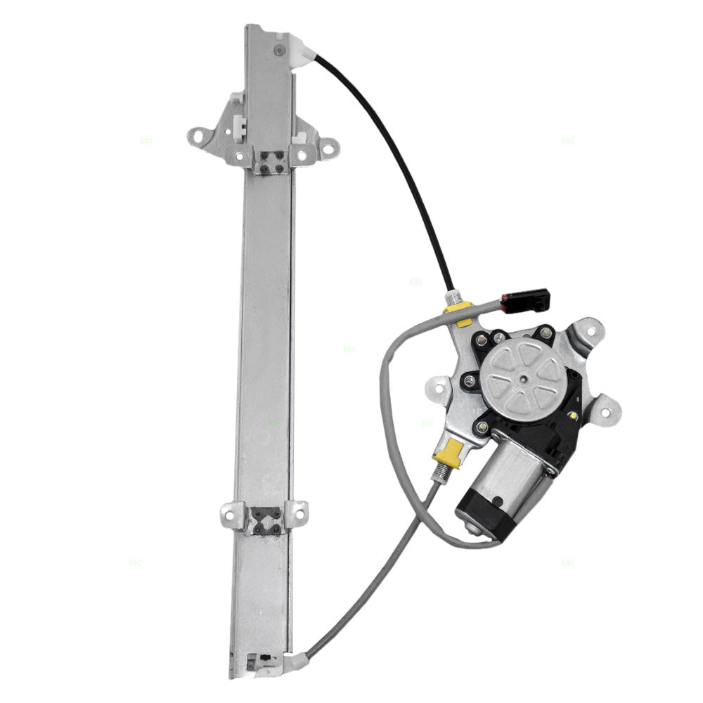 Drivers Front Power Window Lift Regulator with Motor Assembly Compatible with 91-94 Sentra 8072155Y17