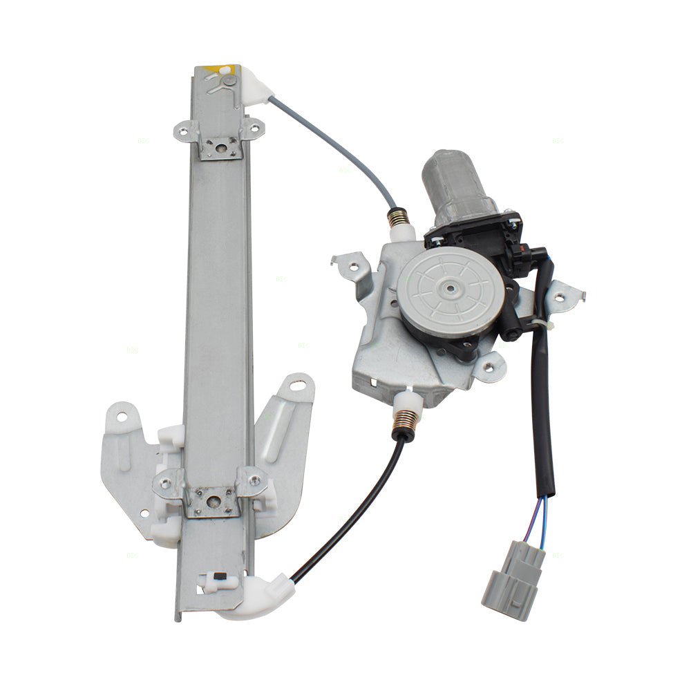 Pair Set Rear Power Window Regulators w/Motors Compatible with 08-13 Rogue & 14-15 Rogue Select 80731JX00C 82720JM00A