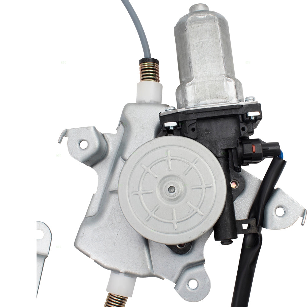 Pair Set Rear Power Window Regulators w/Motors Compatible with 08-13 Rogue & 14-15 Rogue Select 80731JX00C 82720JM00A