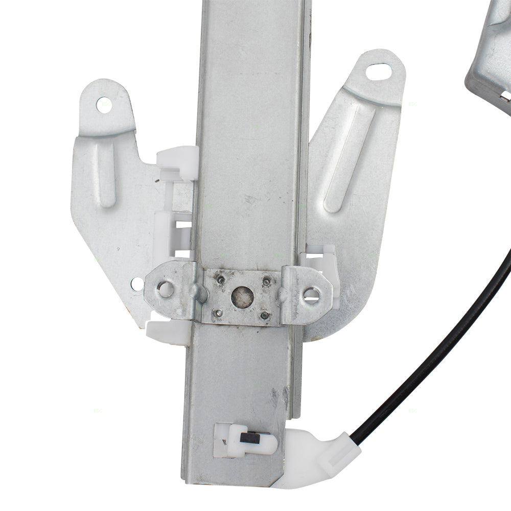 Drivers Rear Power Window Regulator w/ Motor Left Assembly Compatible with 08-13 Rogue & 14-15 Rogue Select 80731JX00C 82721JM00A