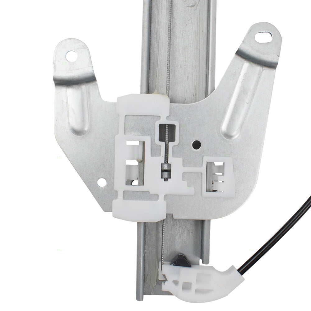 Passengers Rear Power Window Regulator w/Motor Right Assembly Compatible with 08-13 Rogue & 14-15 Rogue Select 80730JX30C 82720JM00A