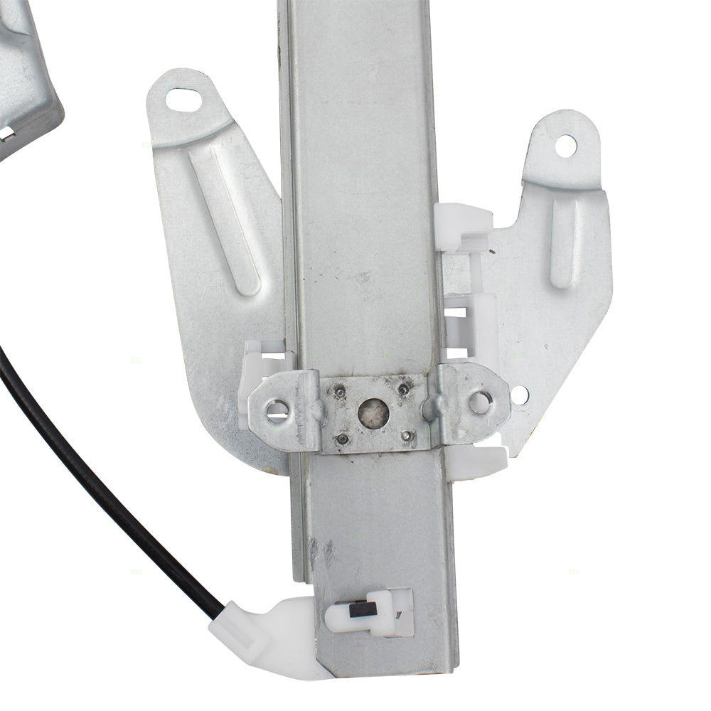 Passengers Rear Power Window Regulator w/Motor Right Assembly Compatible with 08-13 Rogue & 14-15 Rogue Select 80730JX30C 82720JM00A