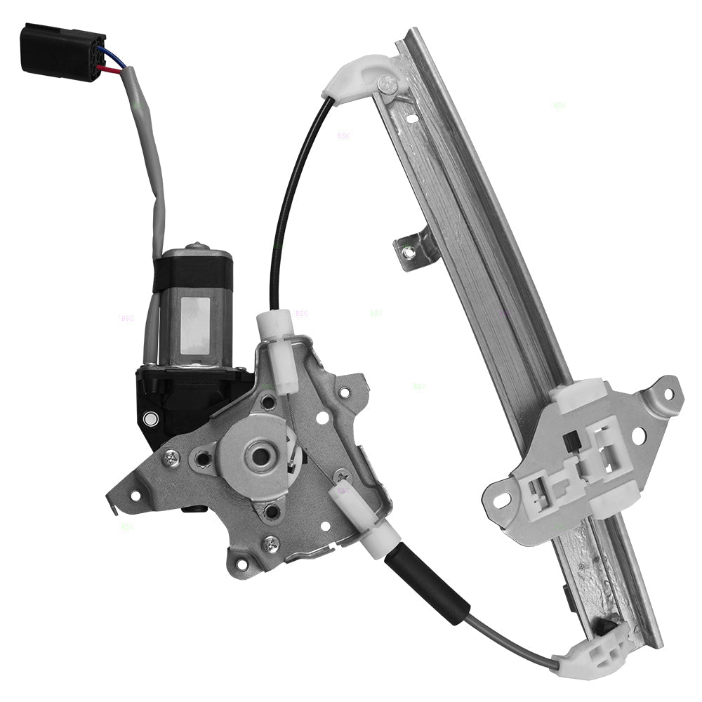 Drivers Rear Power Window Lift Regulator w/ Motor Assembly Compatible with 07-12 Altima Maxima 82731-JA00A