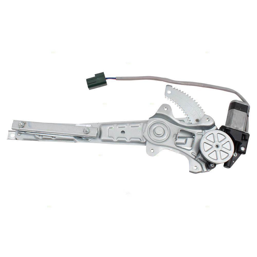 Drivers Power Rear Window Lift Regulator w/Motor Assembly Compatible with 13-18 Altima Sedan 827213TA0A 827313TA2A