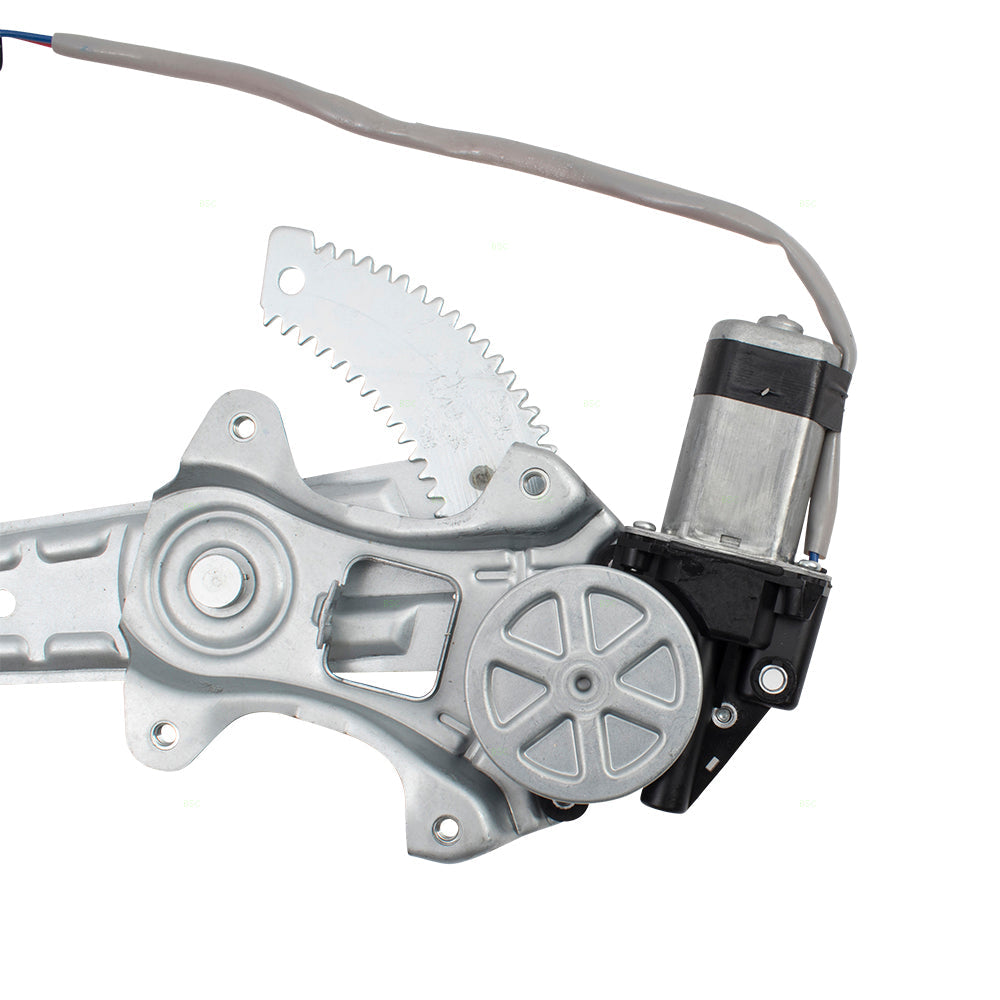 Drivers Power Rear Window Lift Regulator w/Motor Assembly Compatible with 13-18 Altima Sedan 827213TA0A 827313TA2A