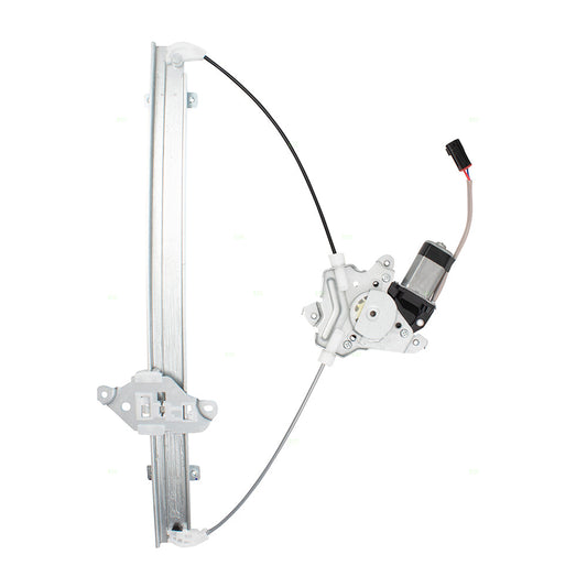 Passengers Front Power Window Lift Regulators & Motor Assembly Right Compatible with 99-02 Quest 807207B000