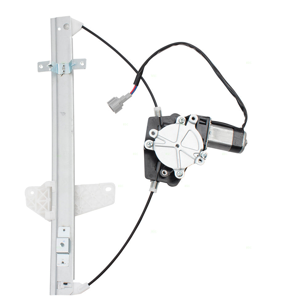 Drivers Rear Power Window Lift Regulator & Motor 2 Pin Connector Assembly Compatible with 04-08 Maxima 827217Y000 807317Y000