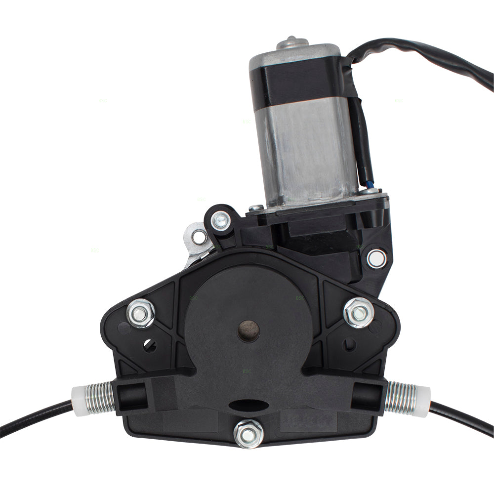 Drivers Rear Power Window Lift Regulator & Motor 2 Pin Connector Assembly Compatible with 04-08 Maxima 827217Y000 807317Y000