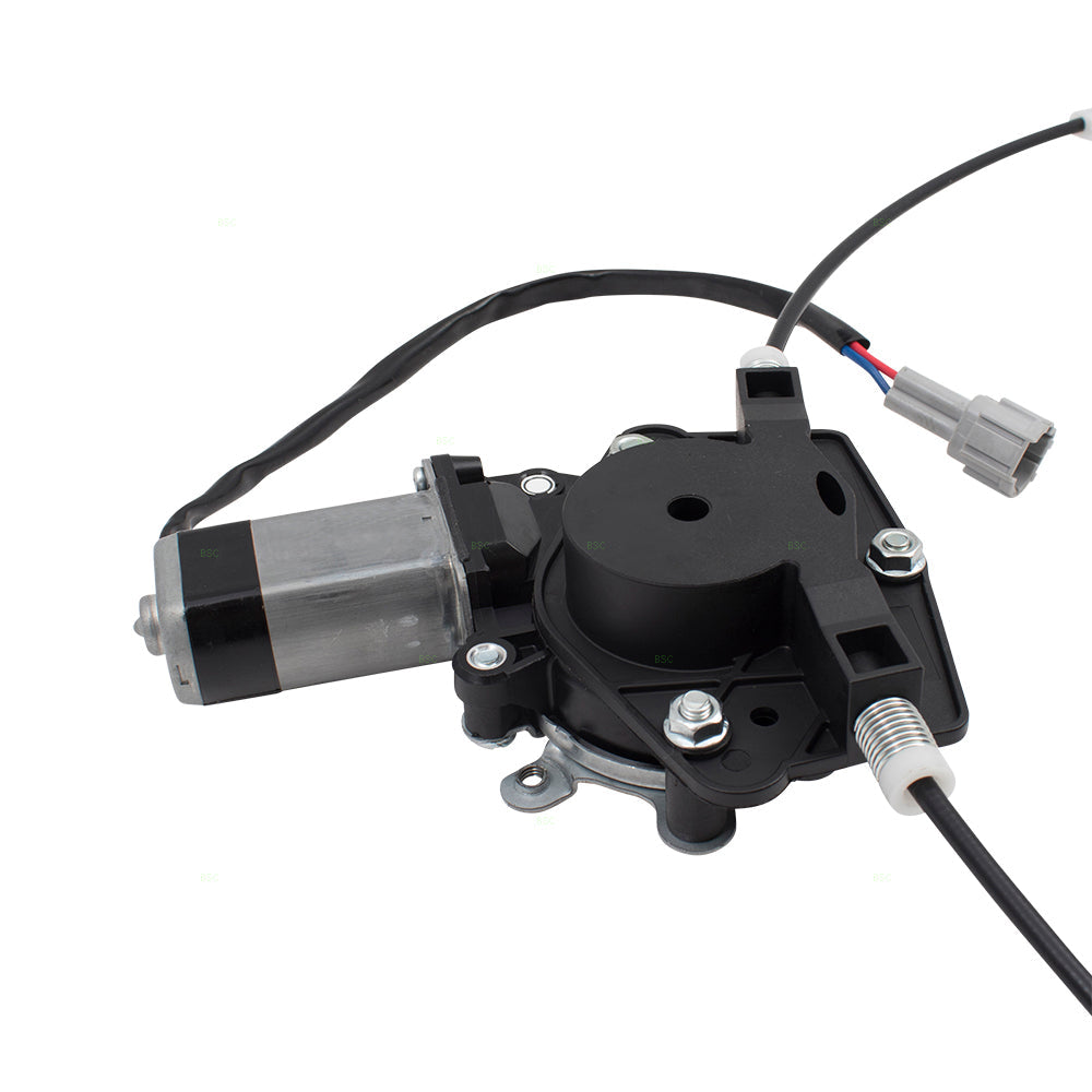 Drivers Rear Power Window Lift Regulator & Motor 2 Pin Connector Assembly Compatible with 04-08 Maxima 827217Y000 807317Y000