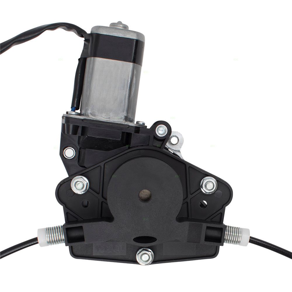 Passengers Rear Power Window Lift Regulator & Motor 2 Pin Connector Assembly Compatible with 04-08 Maxima 827207Y000 807307Y000