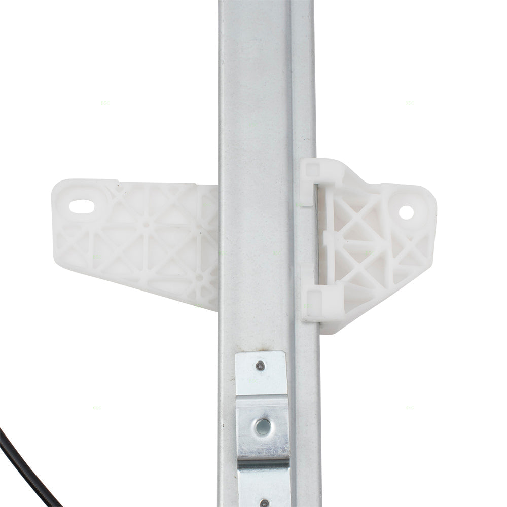 Passengers Rear Power Window Lift Regulator & Motor 2 Pin Connector Assembly Compatible with 04-08 Maxima 827207Y000 807307Y000