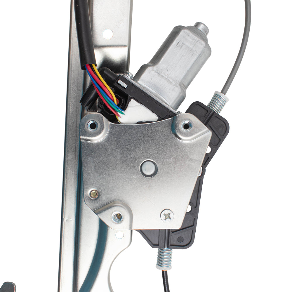 Drivers Front Power Window Lift Regulator w/ Motor Assembly Compatible with 04-15 Armada QX56 Titan Pickup Truck with One-Touch