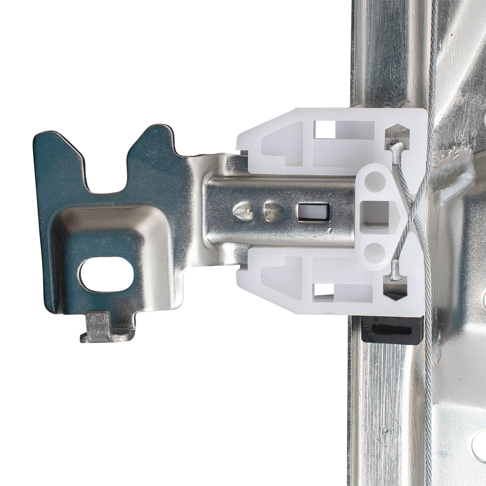 Drivers Front Power Window Lift Regulator w/ Motor Assembly Compatible with 04-15 Armada QX56 Titan Pickup Truck with One-Touch