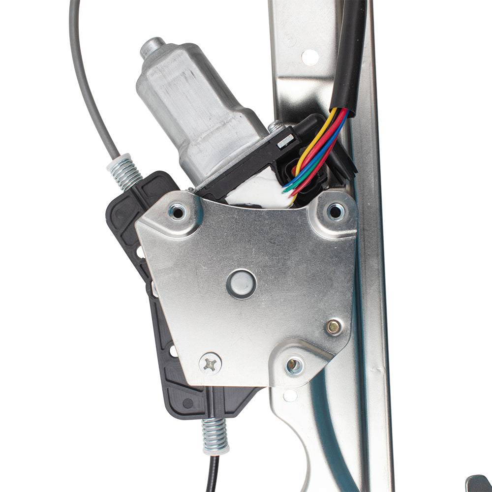 Passengers Front Power Window Lift Regulator w/ Motor Assembly Compatible with 04-15 Armada QX56 Titan Pickup Truck with One-Touch