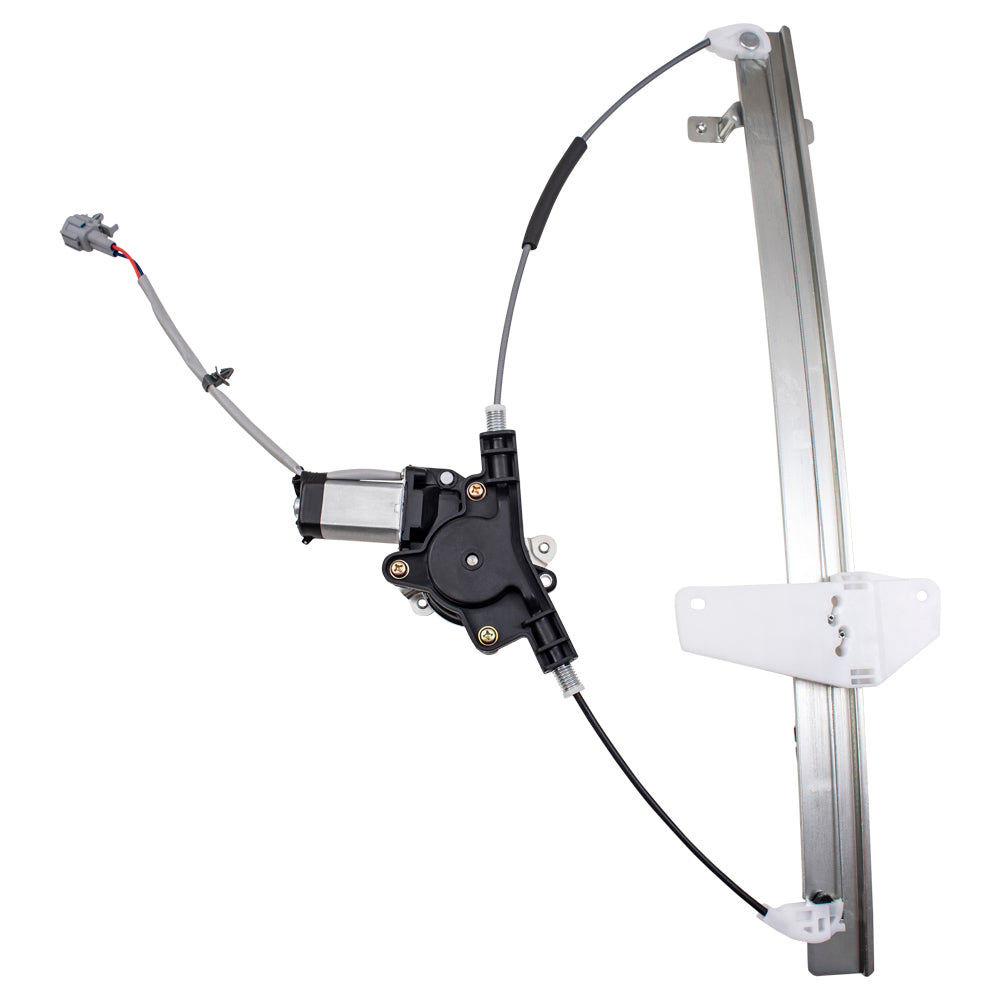 Drivers Rear Power Window Lift Regulator w/ Motor Assembly Compatible with 04-15 Armada Titan Pickup Truck 82721-ZV50A