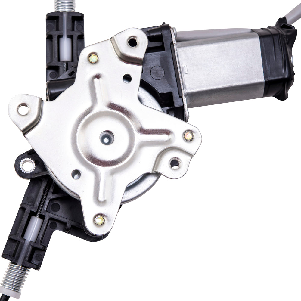 Drivers Rear Power Window Lift Regulator w/ Motor Assembly Compatible with 04-15 Armada Titan Pickup Truck 82721-ZV50A