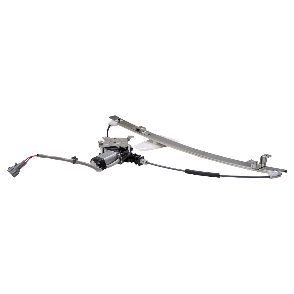 Drivers Rear Power Window Lift Regulator w/ Motor Assembly Compatible with 04-15 Armada Titan Pickup Truck 82721-ZV50A