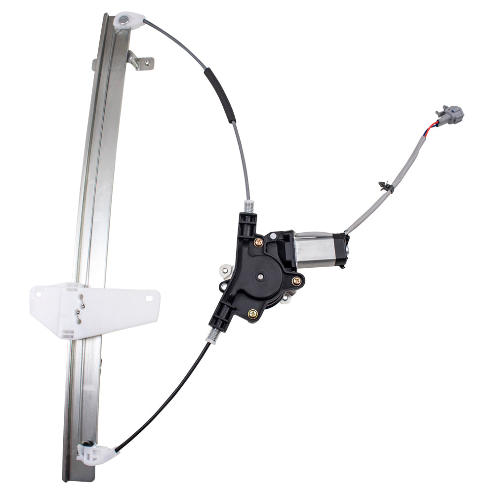 Passengers Rear Power Window Lift Regulator & Motor Assembly Compatible with 05-15 Armada 04-15 Titan Pickup Truck 82730-9FJ0A