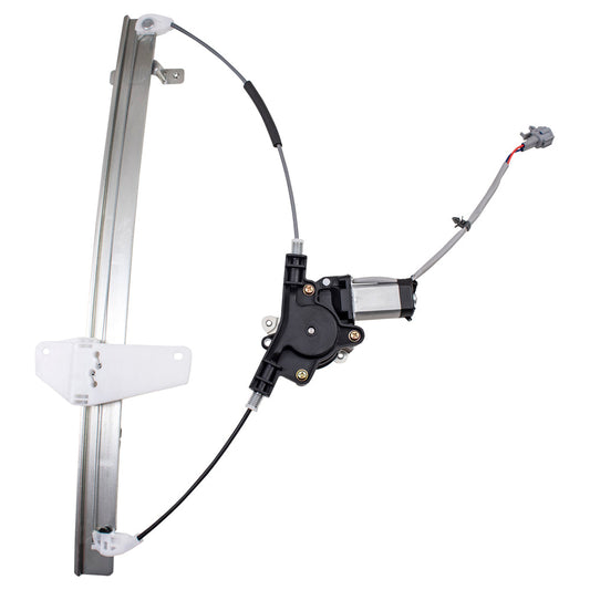 Passengers Rear Power Window Lift Regulator & Motor Assembly Compatible with 05-15 Armada 04-15 Titan Pickup Truck 82730-9FJ0A