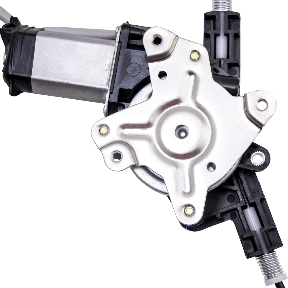 Passengers Rear Power Window Lift Regulator & Motor Assembly Compatible with 05-15 Armada 04-15 Titan Pickup Truck 82730-9FJ0A