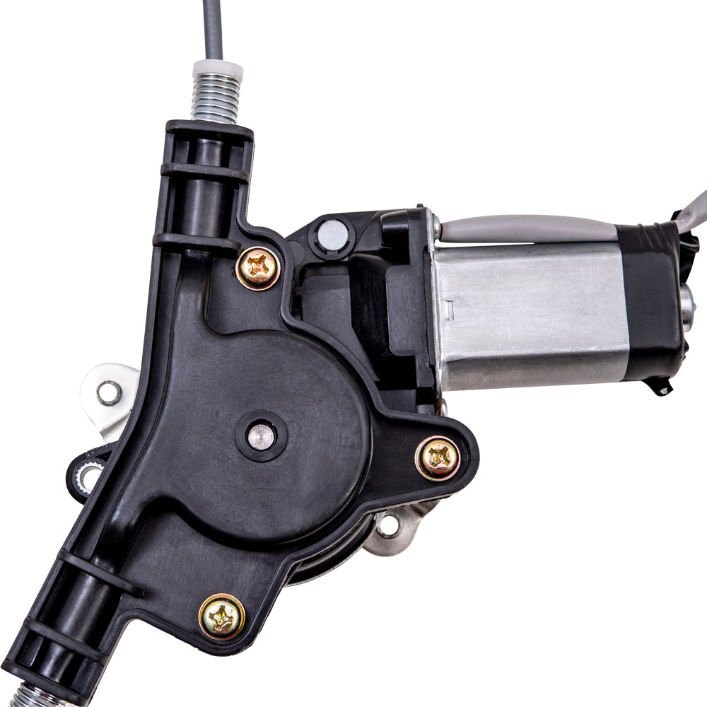 Passengers Rear Power Window Lift Regulator & Motor Assembly Compatible with 05-15 Armada 04-15 Titan Pickup Truck 82730-9FJ0A