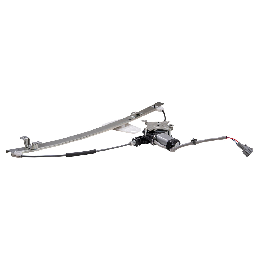 Passengers Rear Power Window Lift Regulator & Motor Assembly Compatible with 05-15 Armada 04-15 Titan Pickup Truck 82730-9FJ0A