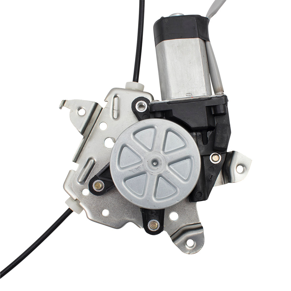 Drivers Front Power Window Lift Regulator with Motor Assembly Compatible with 98-04 Frontier Pickup Truck 807317B405