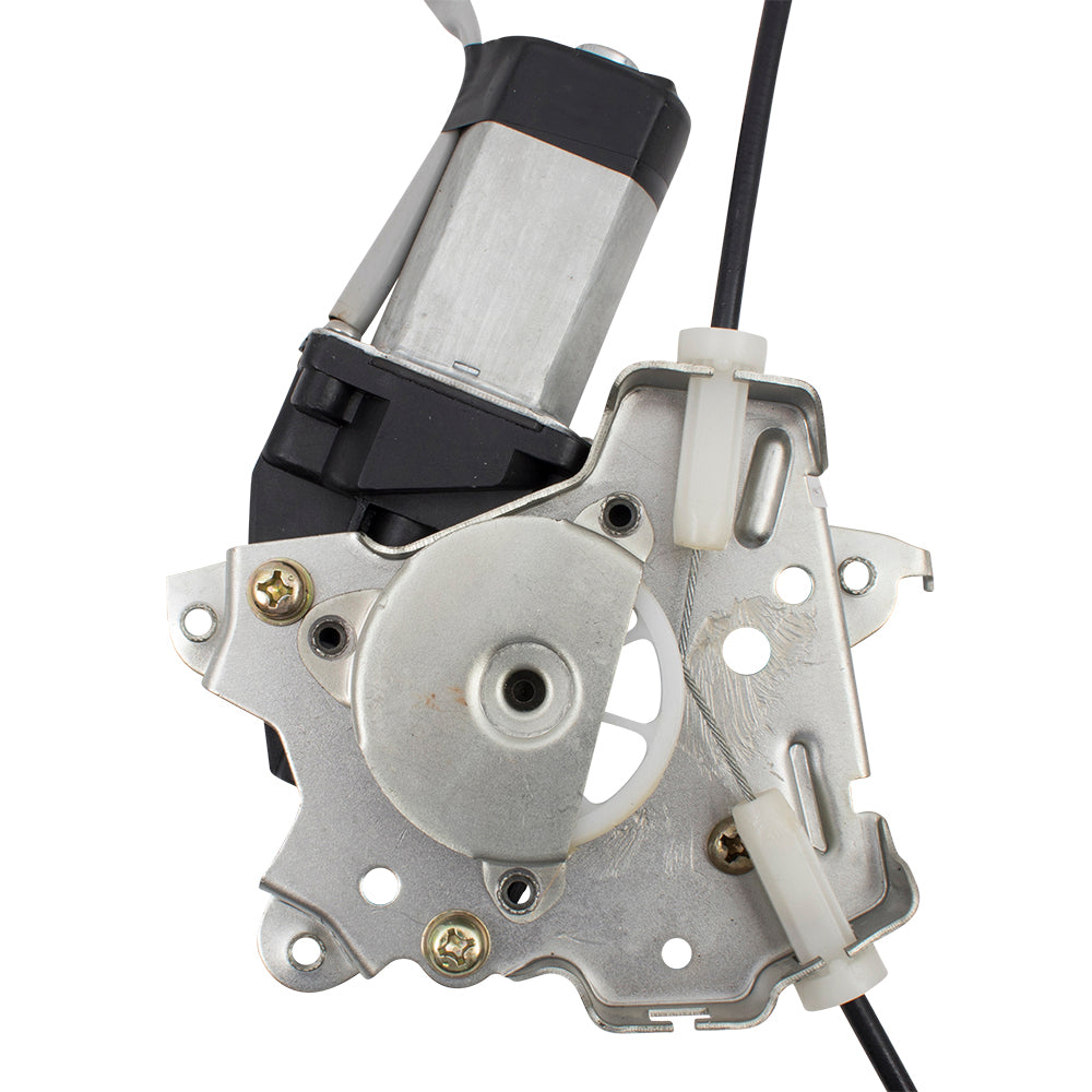 Drivers Front Power Window Lift Regulator with Motor Assembly Compatible with 98-04 Frontier Pickup Truck 807317B405