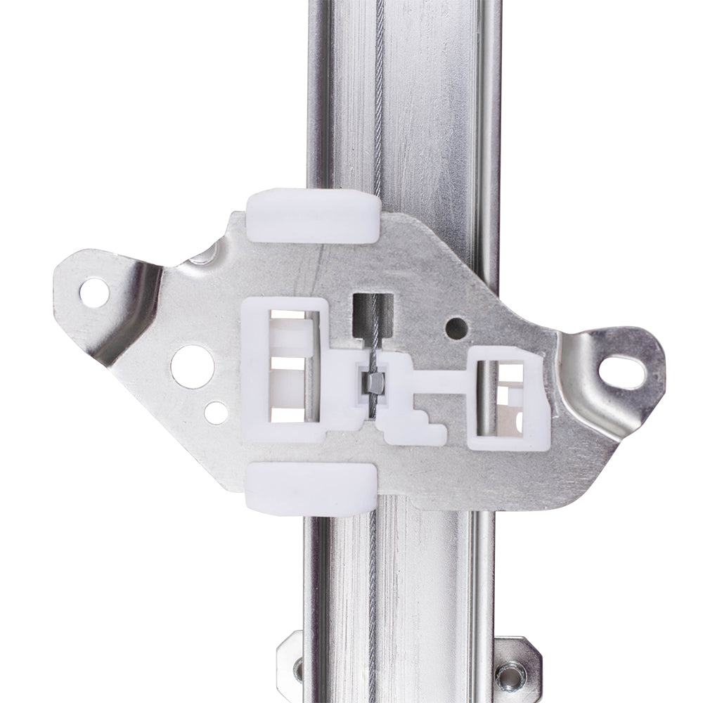 Front Driver Left Passenger Right Power Window Regulator With Motor-2 Pin Connector Set Compatible With 2005-2021 Nissan Frontier 2005-2015 Nissan Xterra 2005-2012 Nissan Pathfinder 2009-2010 Suzuki Equator