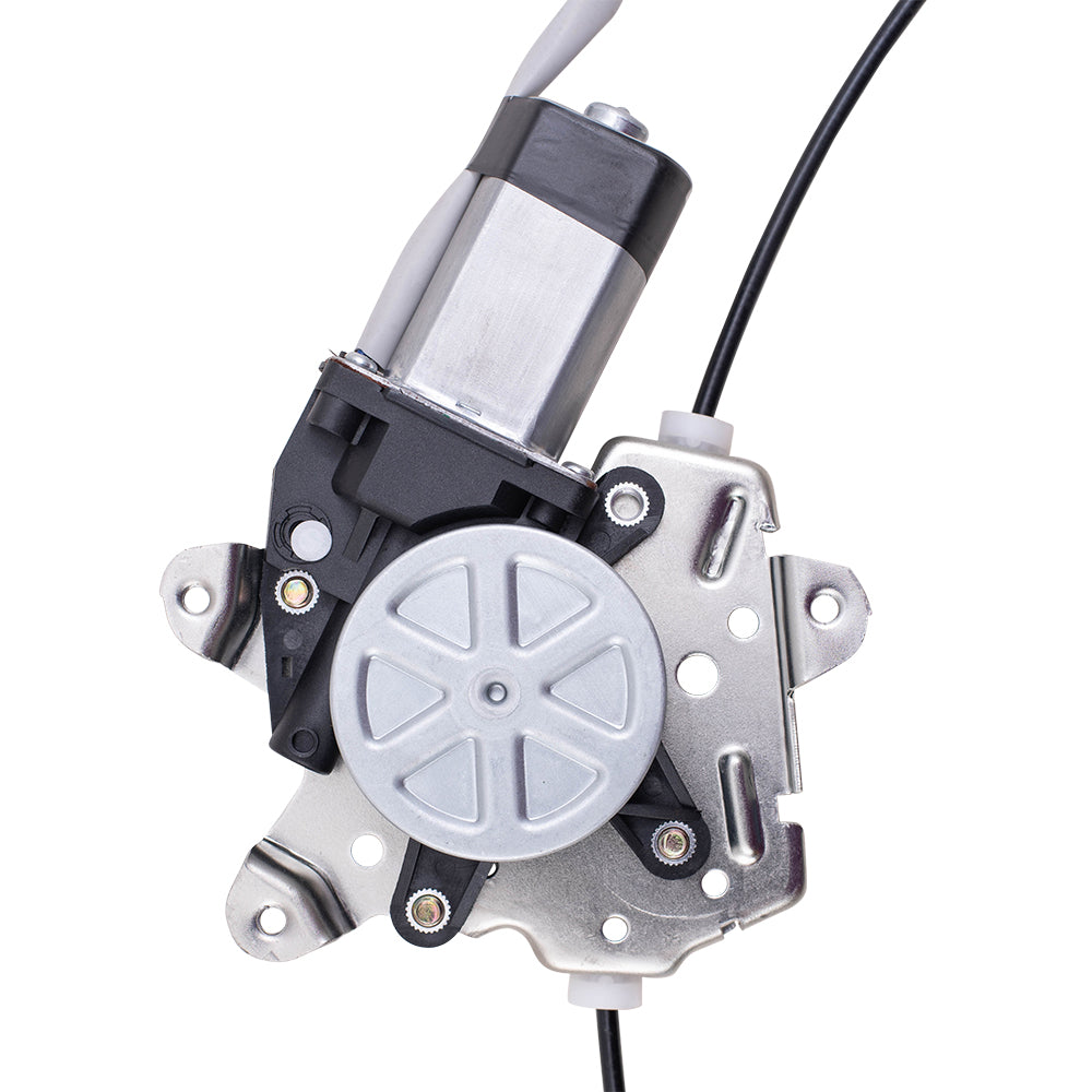 Front Passenger Right Power Window Regulator With Motor-2 Pin Connector Compatible With 2005-2021 Nissan Frontier 2005-2015 Nissan Xterra 2005-2012 Nissan Pathfinder 2009-2010 Suzuki Equator