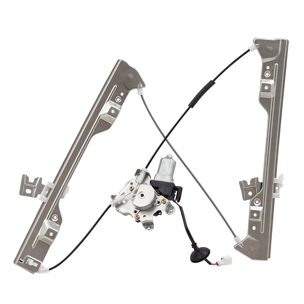 Passengers Front Power Window Regulator w/2 Pin Motor Assembly Compatible with 02-06 Altima 80730-8J105