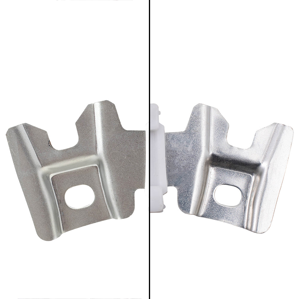 Front Driver and Passenger Side Power Window Regulators with Motor Compatible with 2002-2006 Altima