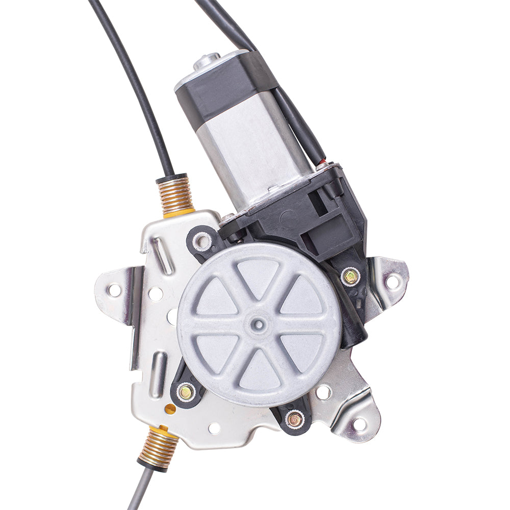 Pair Set Rear Power Window Lift Regulators with Motors Assemblies Compatible with 05-12 Pathfinder 82721-EA500 82720-EA500