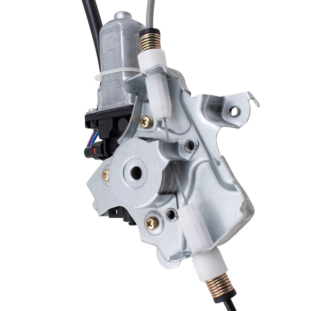 Set Front Power Window Regulators with Lift Motors Compatible with 2011-2017 Juke