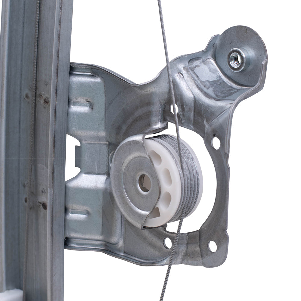 Set Front Power Window Regulators Compatible with 2013-2018 Sentra